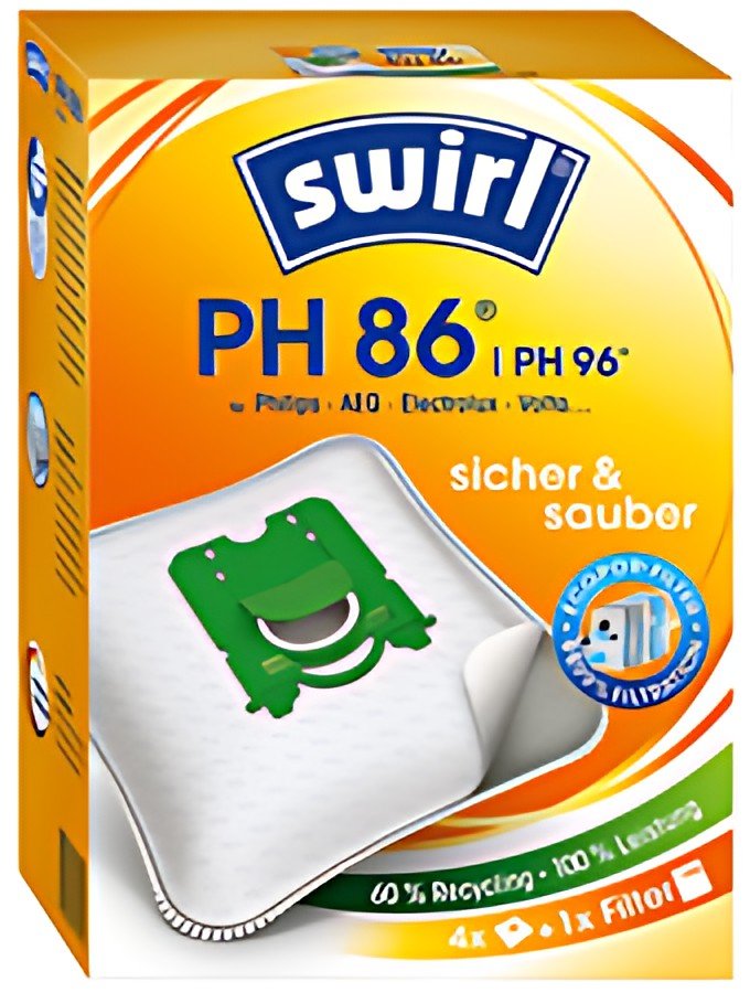 swirl Sac d'aspirateur PH 86/PH 96, avec filtre MicroporPlus