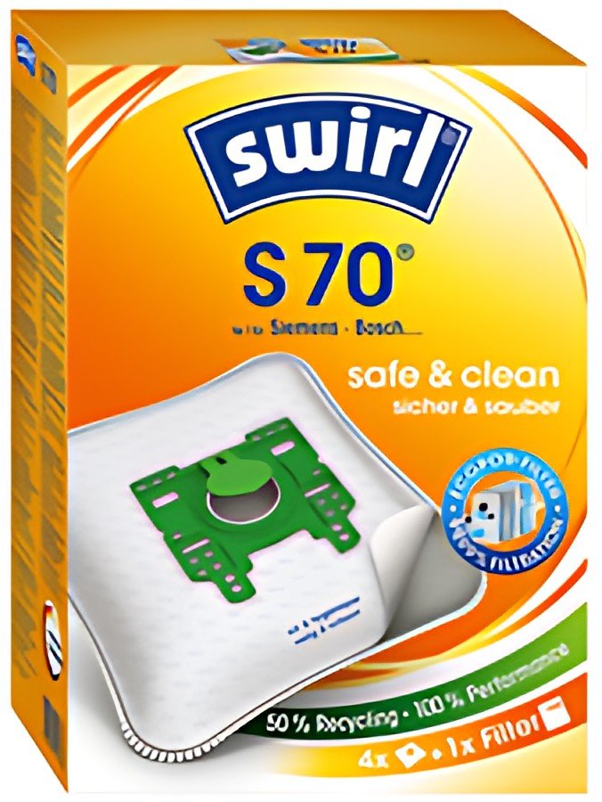 swirl Sac d'aspirateur S 70, avec filtre MicroporPlus