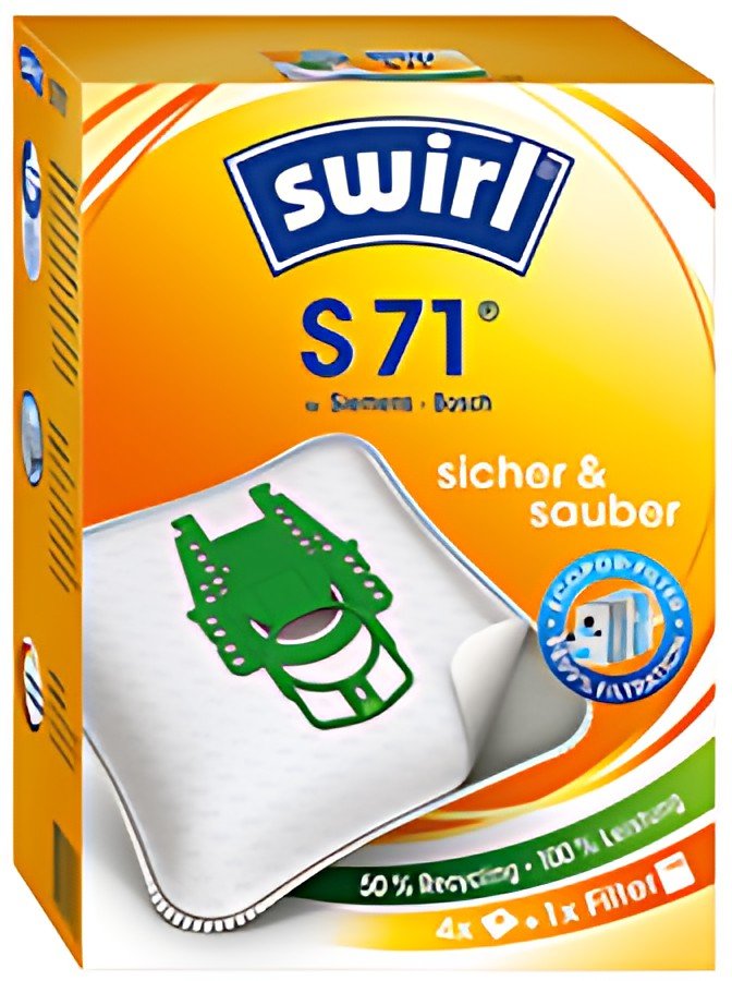swirl Sac d'aspirateur S 71, avec filtre MicroporPlus