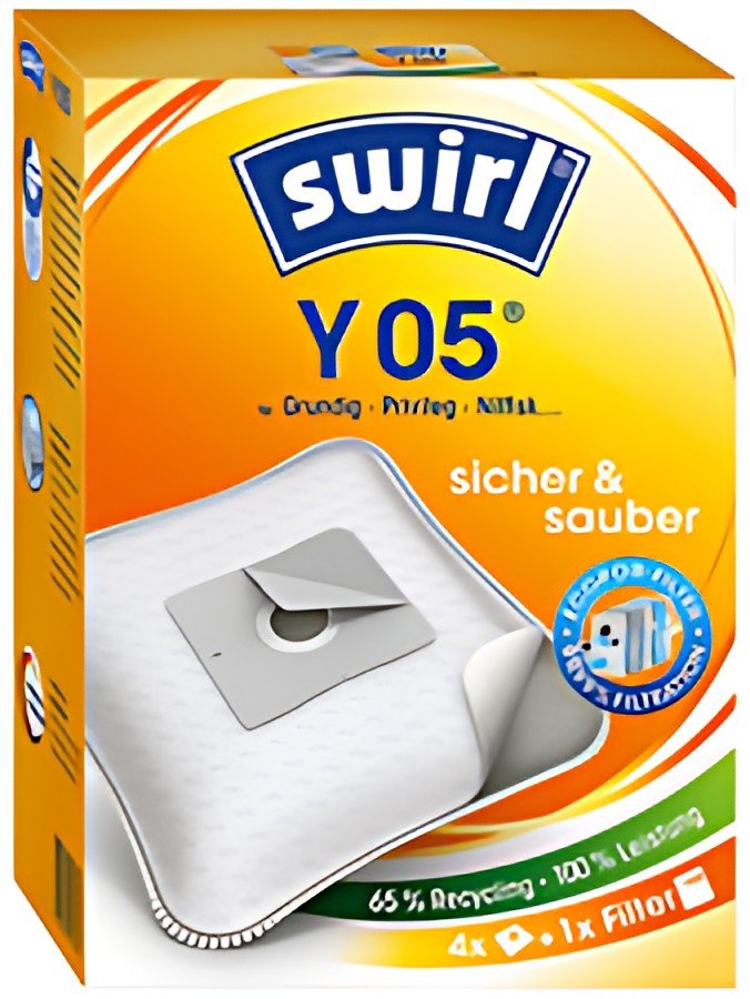 swirl Sac d'aspirateur Y 05, avec filtre MicroporPlus