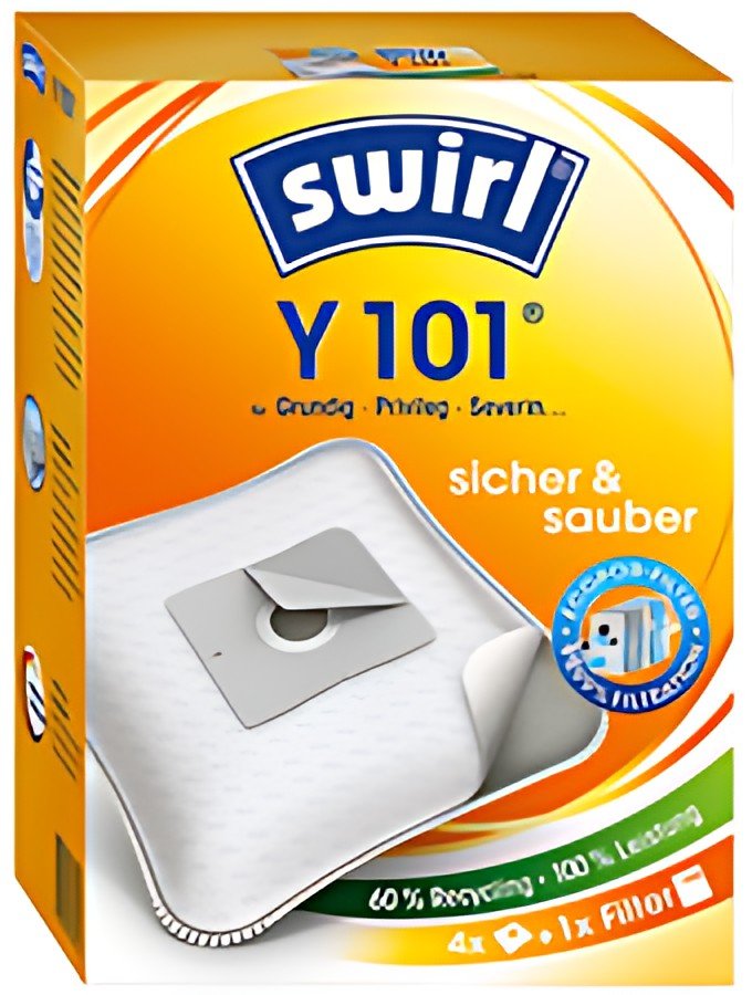 swirl Sac d'aspirateur Y 101, avec filtre MicroporPlus