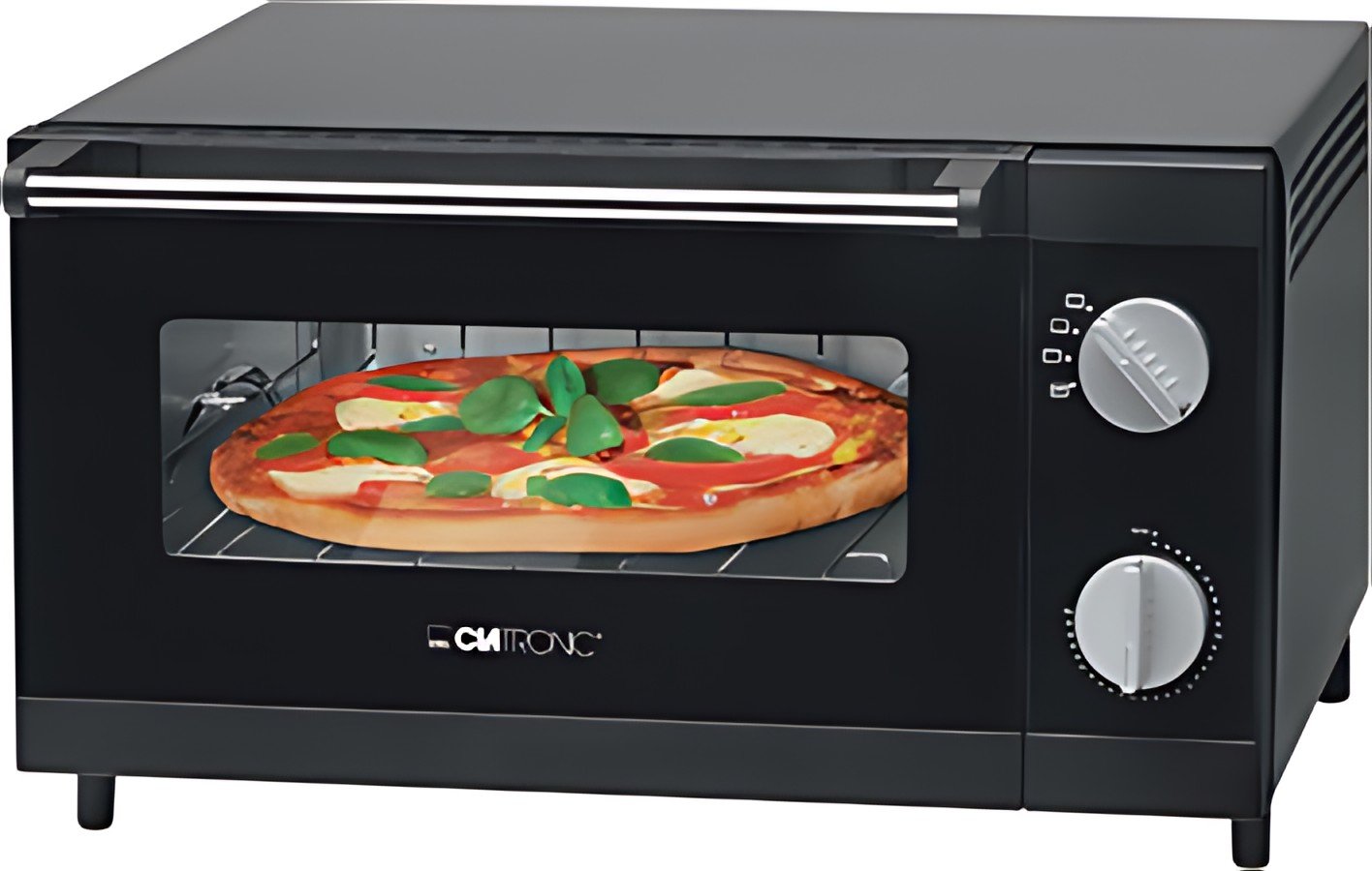 CLATRONIC Four multi-pizza MPO 3520, noir