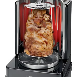 CLATRONIC Grill vertical pour kebab DVG 3686, noir