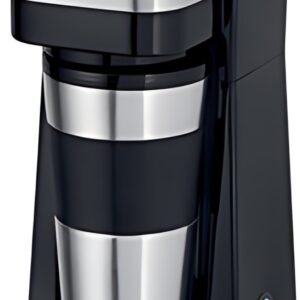 CLATRONIC Cafetière électrique to go KA 3733, noir/argent