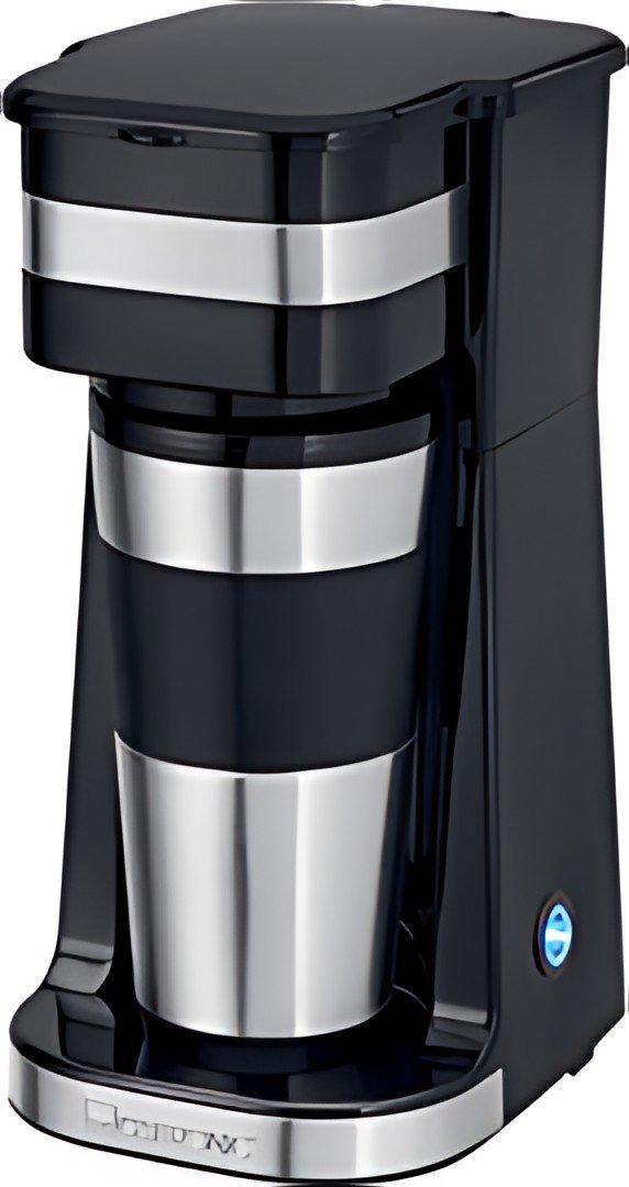 CLATRONIC Cafetière électrique to go KA 3733, noir/argent