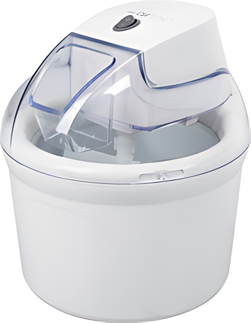 CLATRONIC Sorbetière ICM 3764, 1,5 litre, blanc