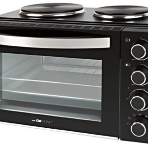 CLATRONIC Petite cuisinière KK 3786, 2 plaques de cuisson