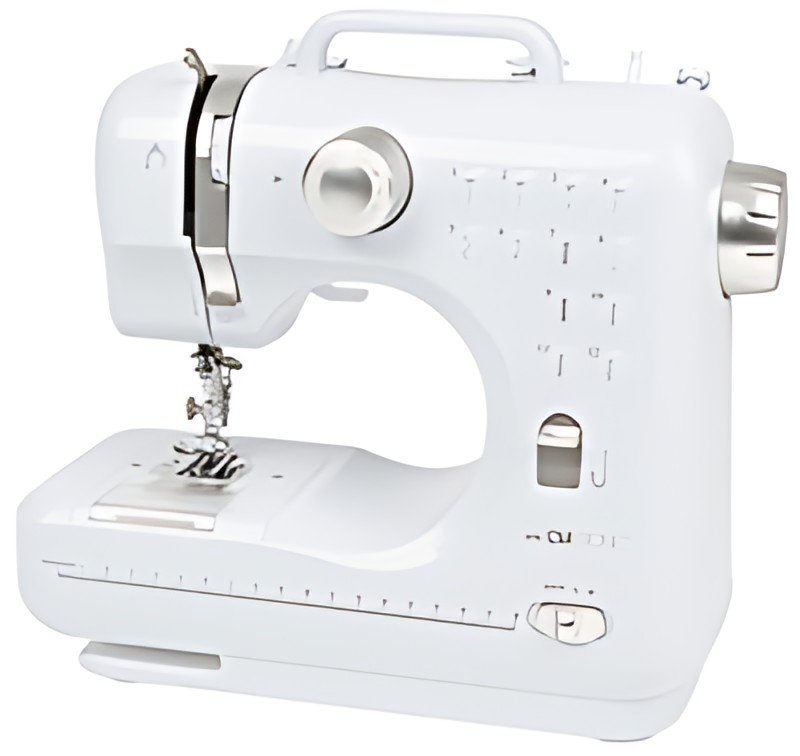 CLATRONIC Machine à coudre NM 3795, blanc / argent