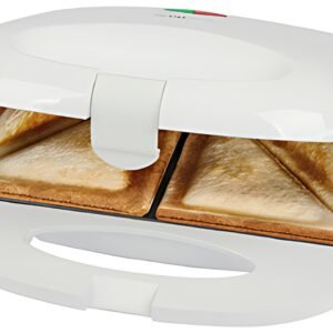 CLATRONIC Gril à sandwich ST 3813, blanc
