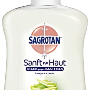 SAGROTAN Savon pour mains Aloe Vera, flacon à pompe 250 ml