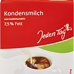 Jeden Tag Kondensmilch, 7,5 % Fett, 340 g = 320 ml