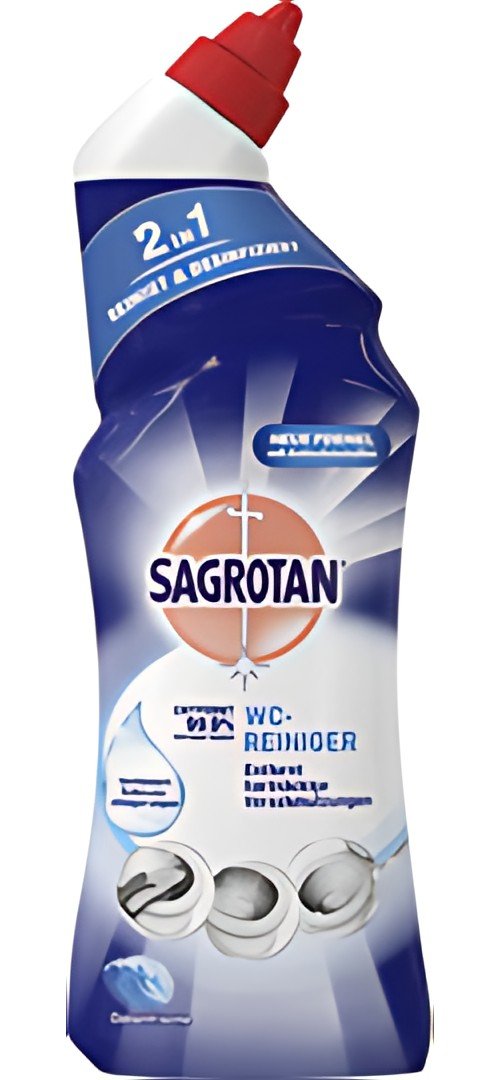 SAGROTAN Nettoyant pour toilettes 2en1 "Fraîcheur océan"