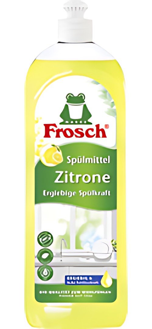 Liquide vaisselle pour les mains Frosch Citron, flacon de 750 ml