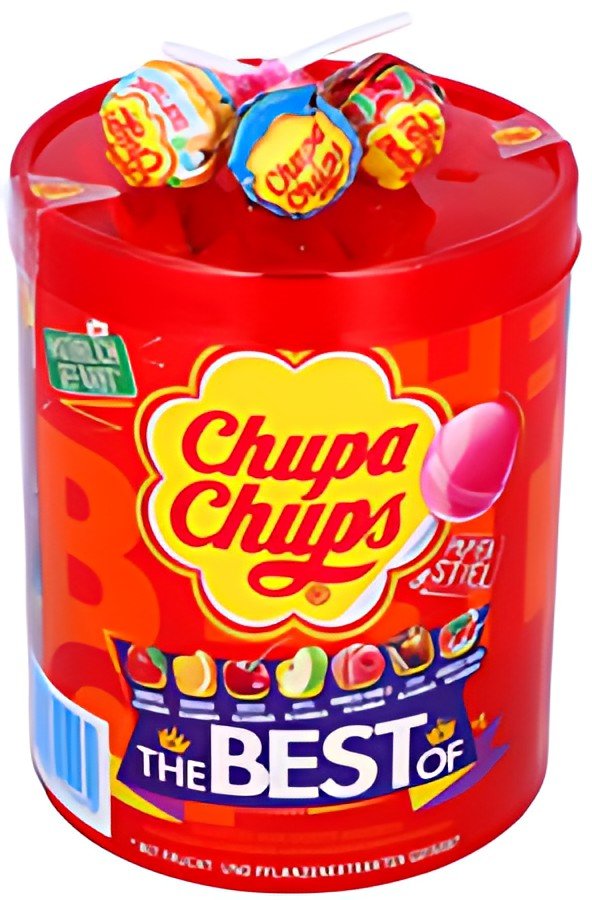 Chupa Chups Sucette "The Best of", boîte de 50 pièces