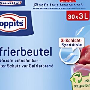 TOPPITS Sachet de congélation, 45 x 6 litres, 290 x 410 mm