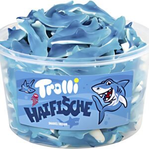 Trolli Bonbon gélifié aux fruits REGUINS, boîte de 150