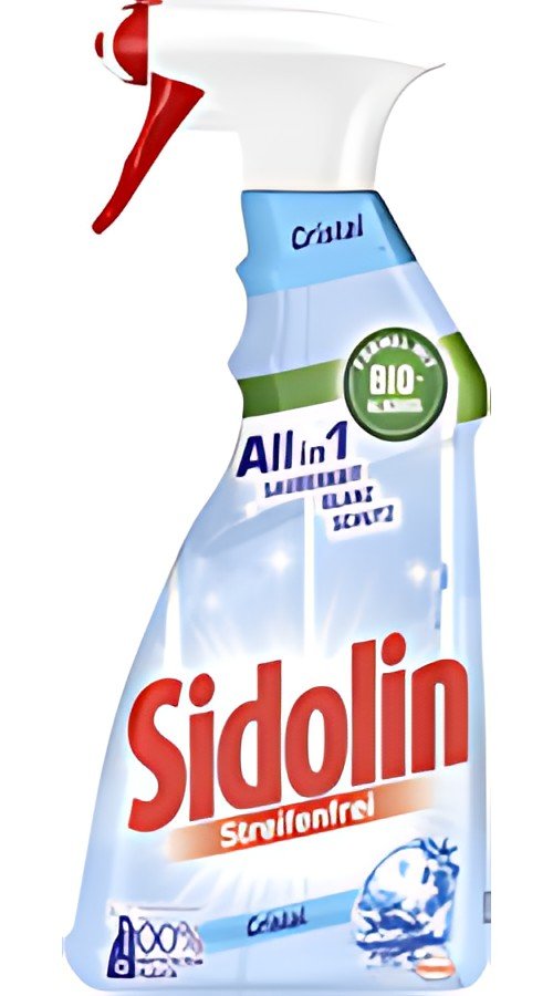 Sidolin Nettoyant pour vitres All in 1 Cristal, spray 500 ml