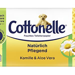 Cottonelle Papier toilette humide, camomille & Aloe Vera