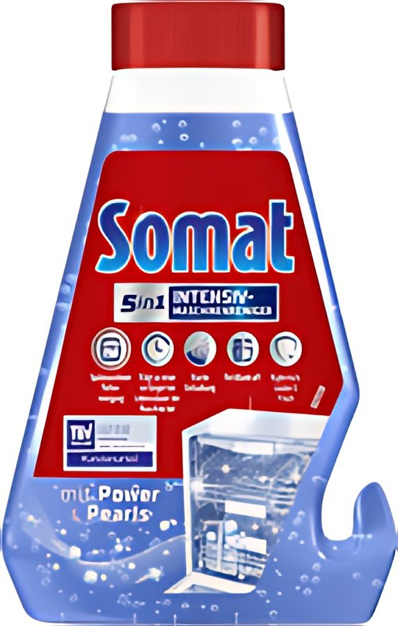 Somat Nettoyant 5 en 1 pour lave-vaisselle, flacon 250 ml