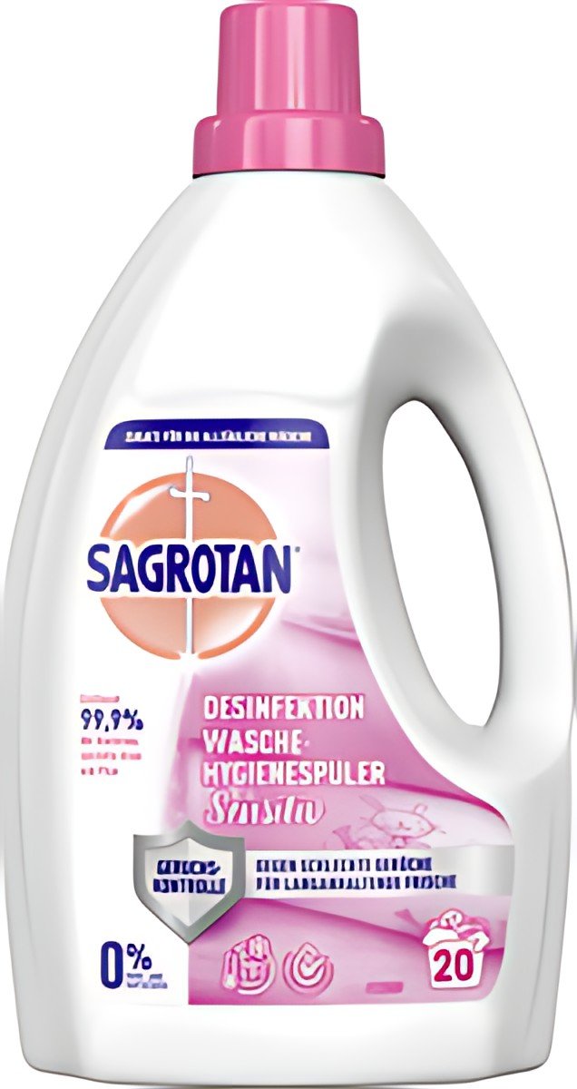 SAGROTAN Assainissant pour linge Sensitiv, 1,5 litre