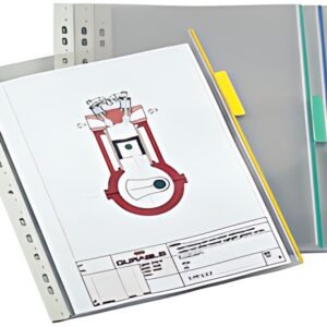 DURABLE Plaque pochette FUNCTION, A4, transparent