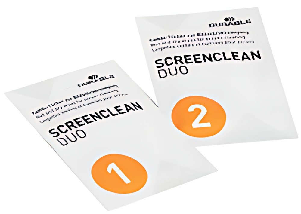 DURABLE Lingettes nettoyantes pour écran SCREENCLEAN DUO