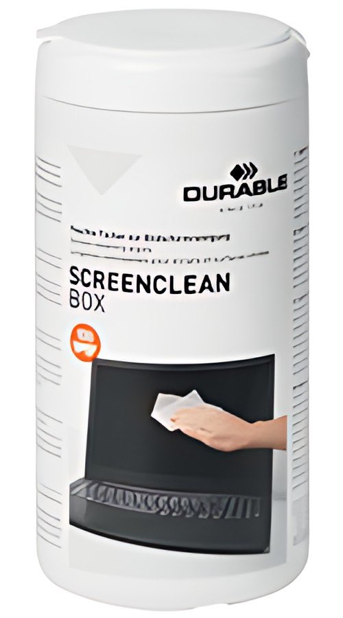 DURABLE Lingette nettoyante pour écran SCREENCLEAN BOX