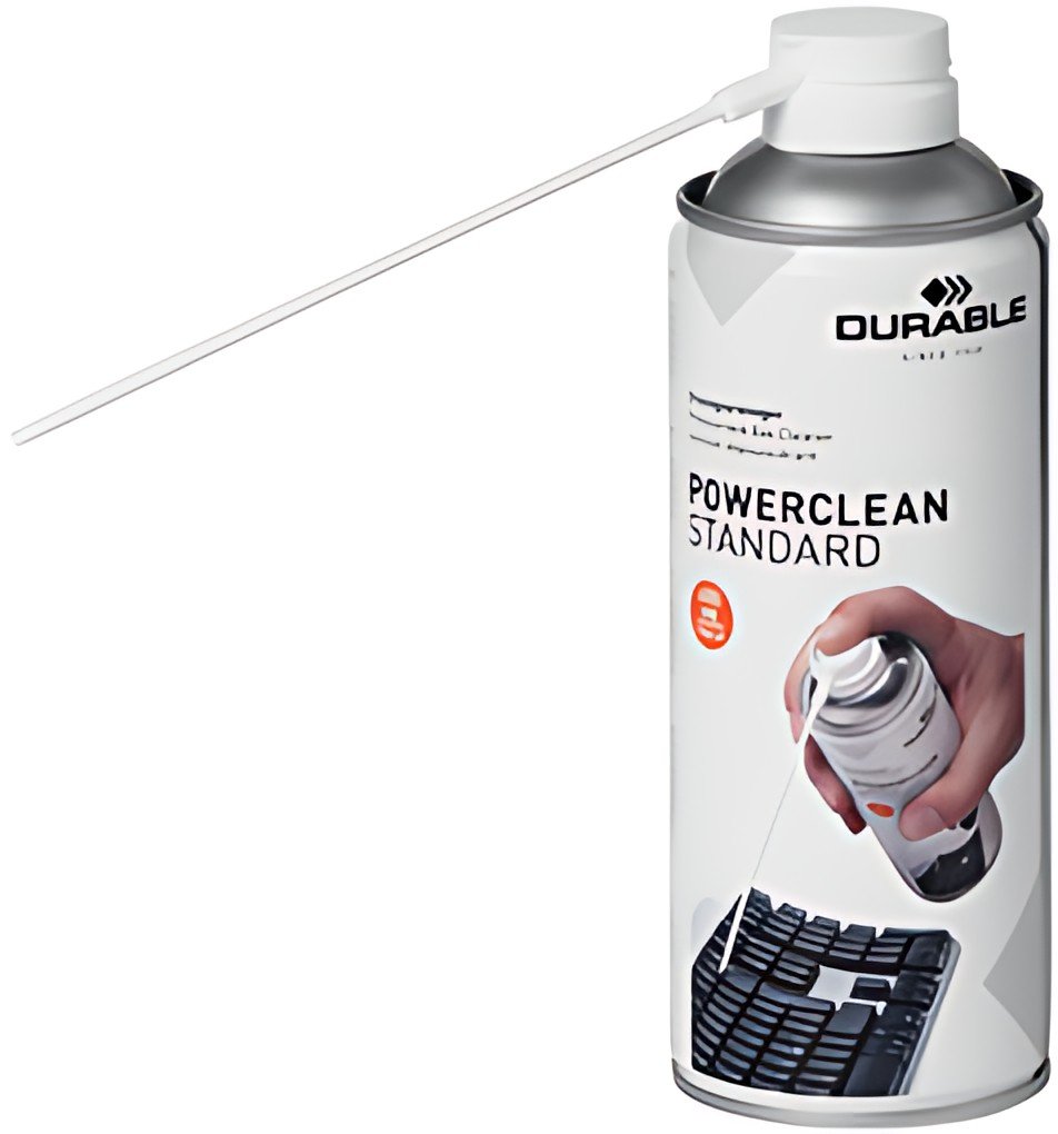 DURABLE Gaz dépoussiérant POWERCLEAN STANDARD, 400 ml