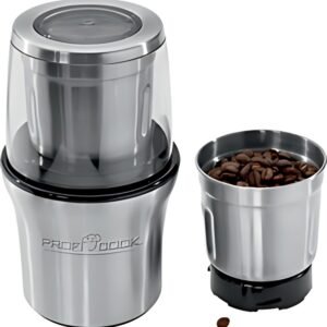 PROFI COOK Moulin à café PC-KSW 1021, argent