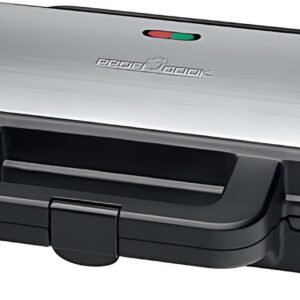 PROFI COOK Appareil à croque-monsieur PC-ST 1092, inox/noir