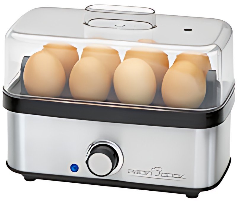 Cuiseur à œufs PROFI COOK PC-EK 1275, noir / argent, 400 watts