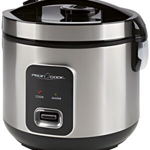 PROFI COOK Cuiseur 2 en 1 riz/vapeur PC-RK 1285, noir