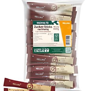 HELLMA Stick de sucre, dans un sachet plastique