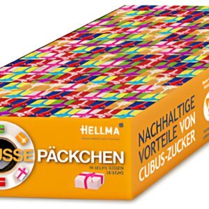 HELLMA Sucre en morceaux CUBUS "Süße Päckchen", en carton