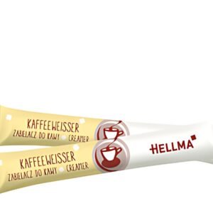 HELLMA Sticks de mousse à café, dans un présentoir en carton