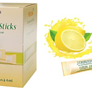 HELLMA Sticks de jus de citron, dans un présentoir en carton