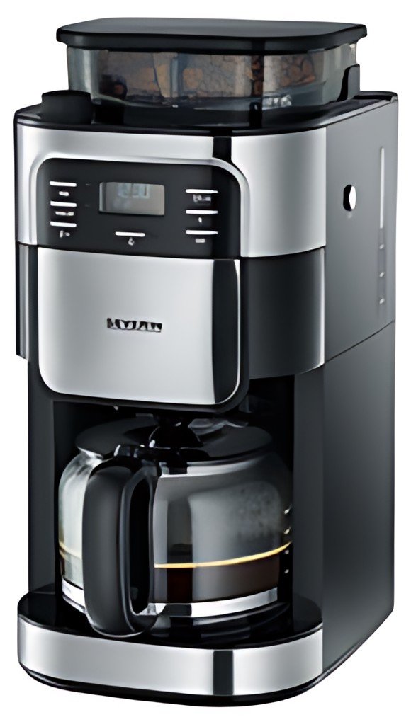 SEVERIN Cafetière électrique KA 4810, acier inoxydable/noir