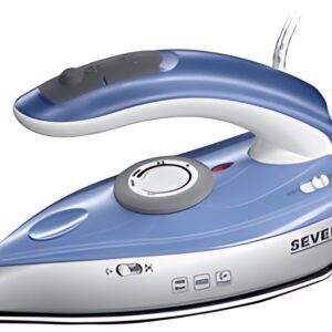 SEVERIN Fer vapeur de voyage BA 3234, argent / bleu