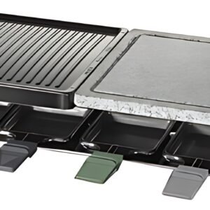 SEVERIN Raclette-grill RG 9645, pierre de cuisson naturelle