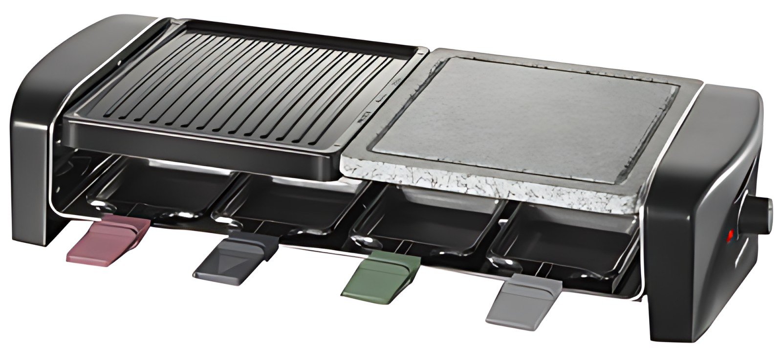 SEVERIN Raclette-grill RG 9645, pierre de cuisson naturelle
