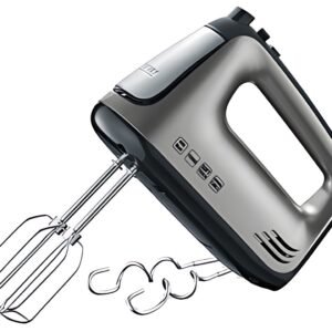 SEVERIN Batteur HM 3832, 400 W, gris métallique / noir