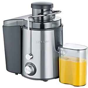 SEVERIN Centrifugeuse ES 3566, 400 Watt, acier inox / noir