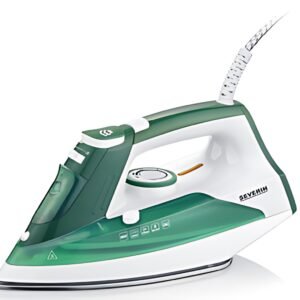SEVERIN Fer à repasser à vapeur BA 3261, blanc/vert
