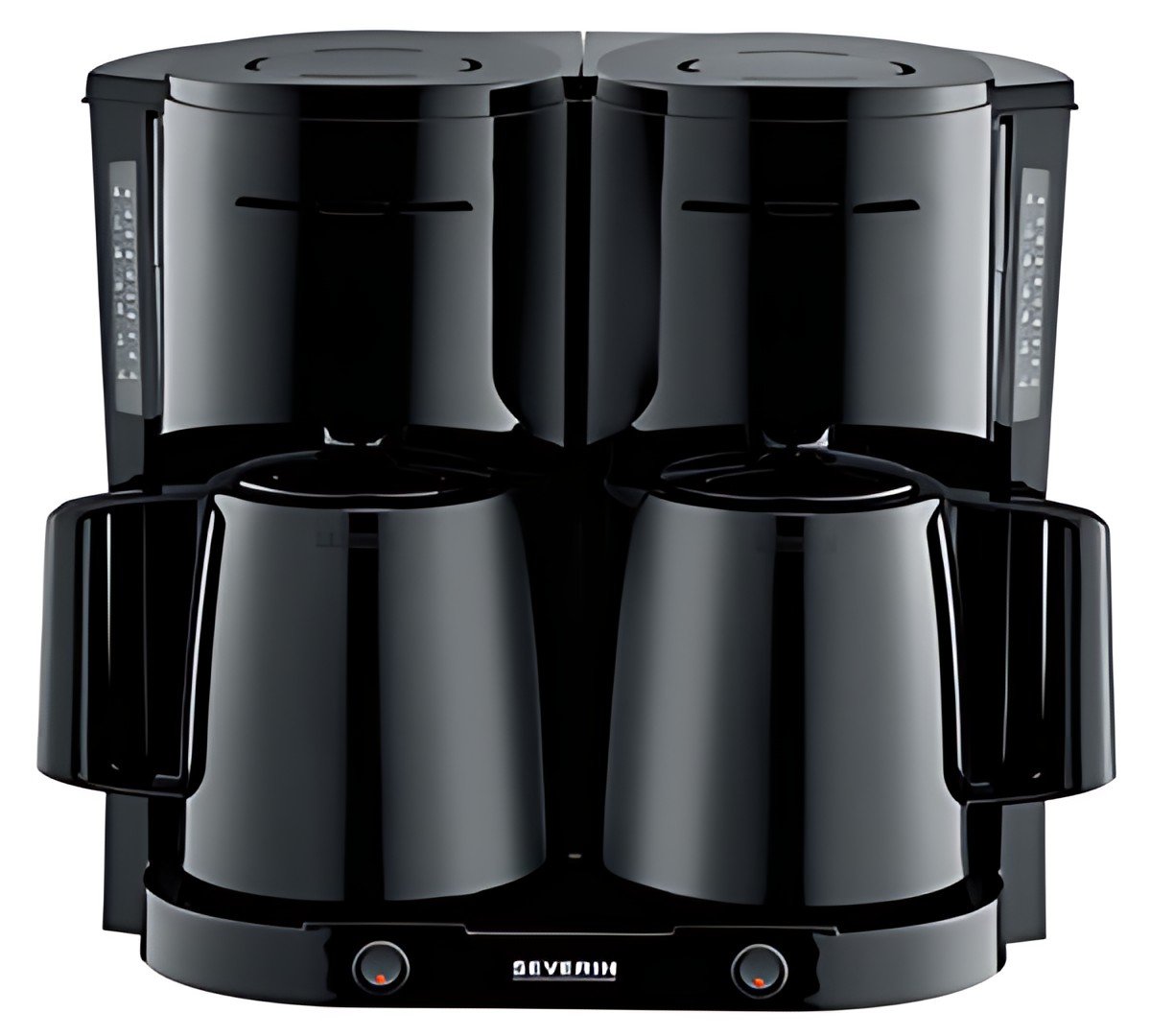 SEVERIN Cafetière électrique duo KA 9315, noir