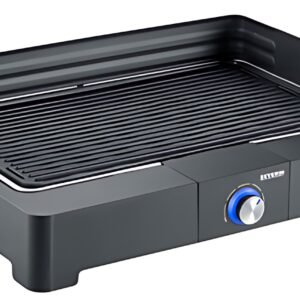 SEVERIN Grill de table PG 8567, avec plaque de grill, noir