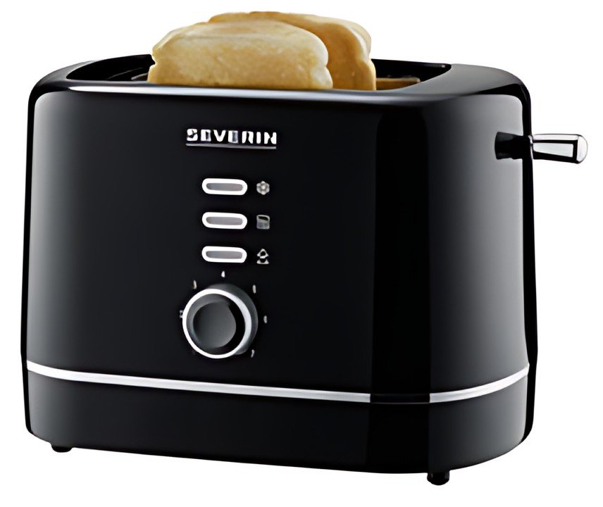 SEVERIN Grille-pain 2 tranches AT 4321, noir
