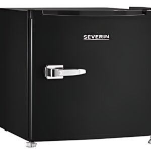 SEVERIN Réfrigérateur/congélateur rétro GB 8880, noir