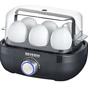 SEVERIN Cuiseur à oeufs EK 3166, pour 6 oeufs, noir