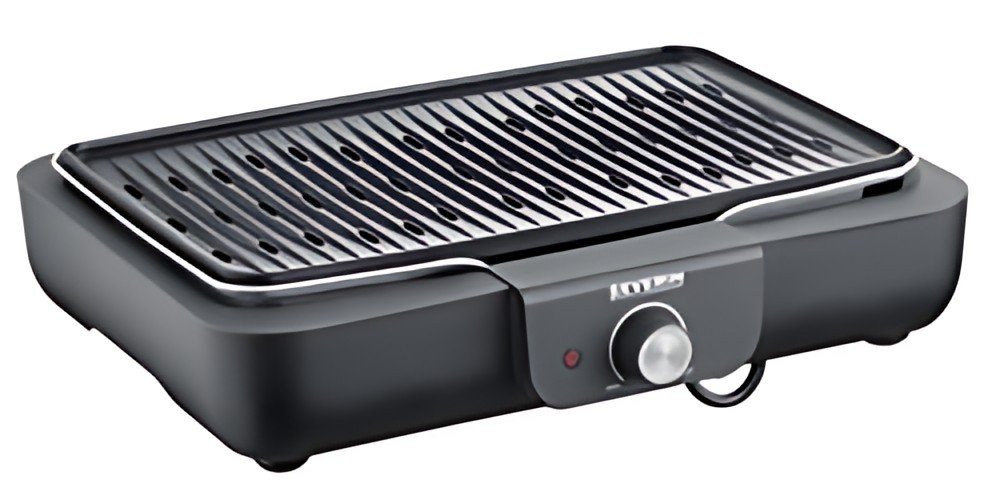 SEVERIN Grill de table PG 8556, avec plaque, noir