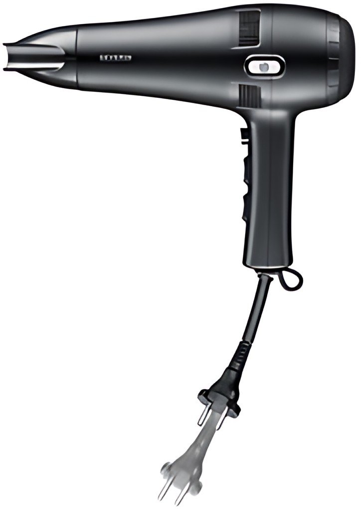 SEVERIN Sèche-cheveux HT 0165, avec cordon extractible, noir